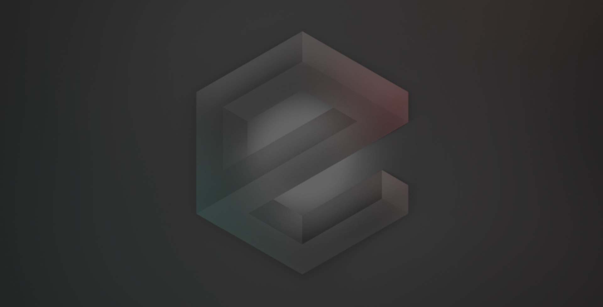Eberus logo on a grey background